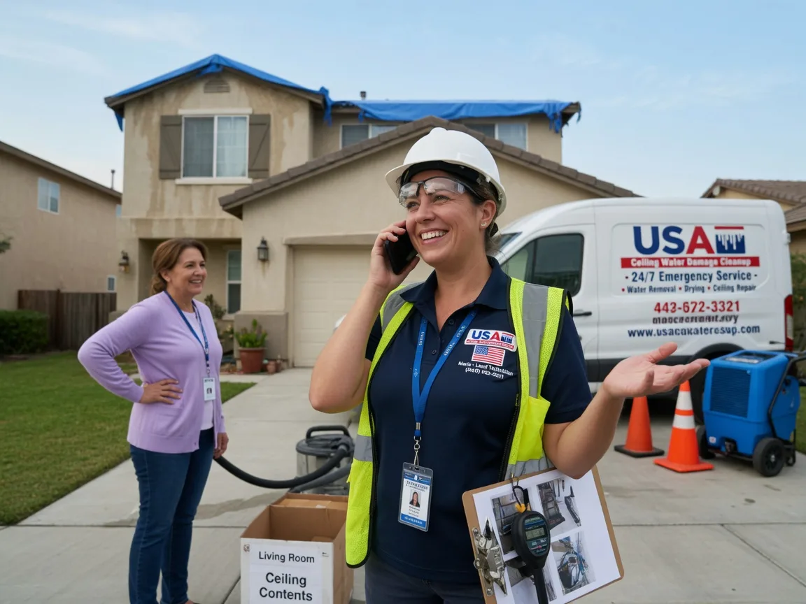 Ceiling Water Damage Restoration Ladera Ranch, CA FAQs